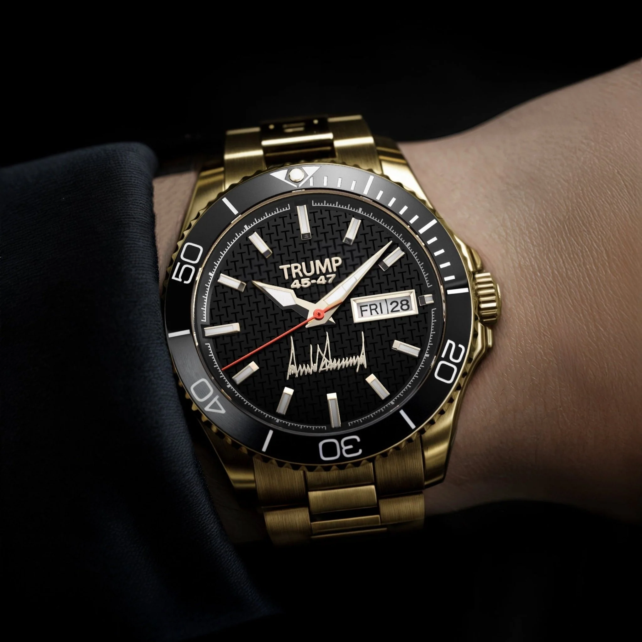 Presidential Fighter Black & Gold - Image 4