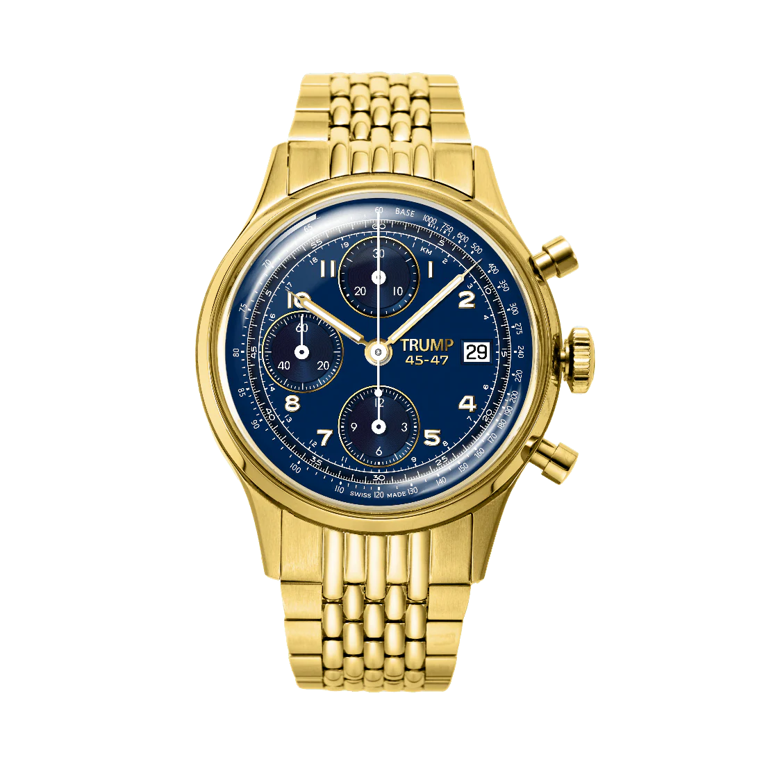 Trump Racer Chrono - Presidential Blue - Image 3